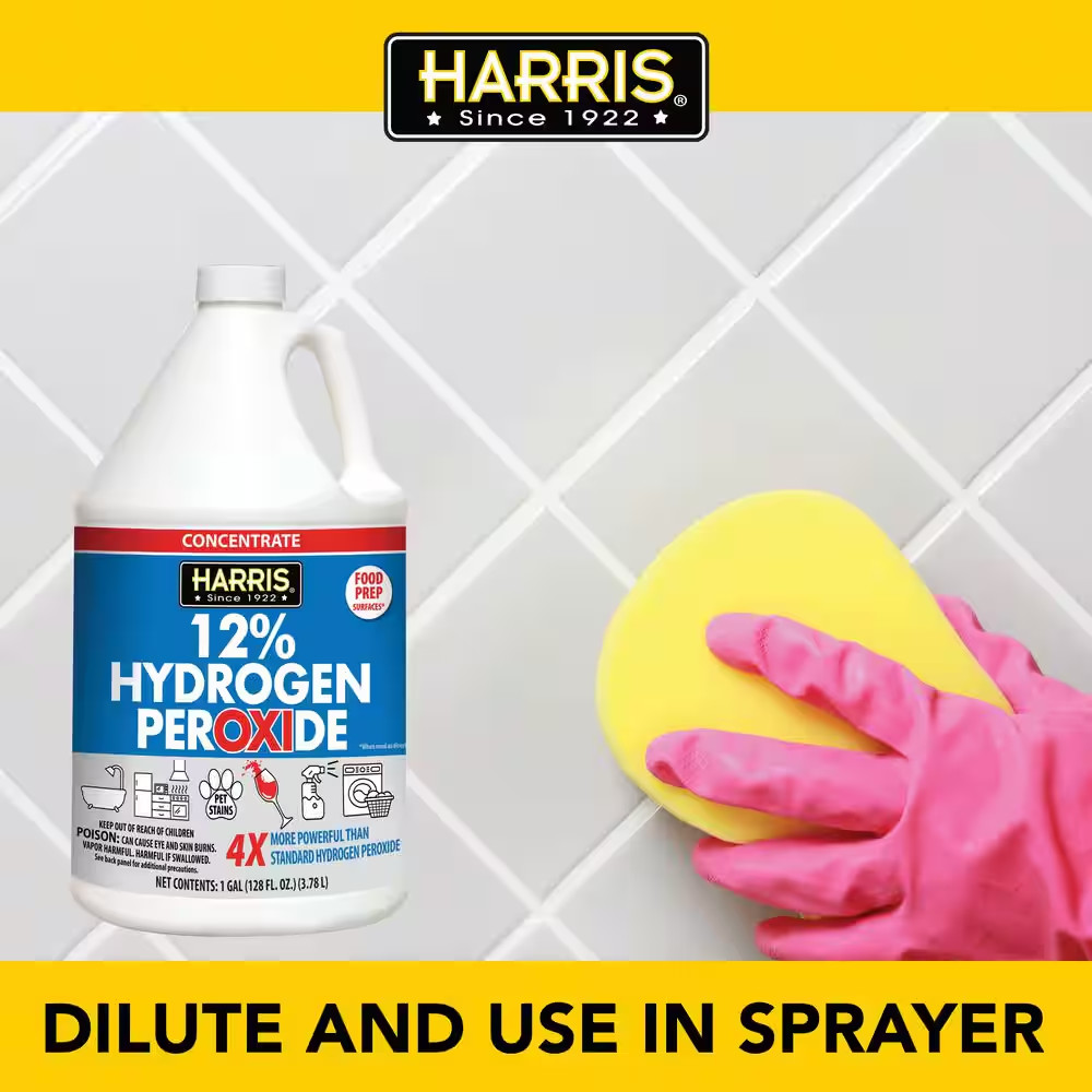 128 Oz. 12% Hydrogen Peroxide All Purpose Cleaner