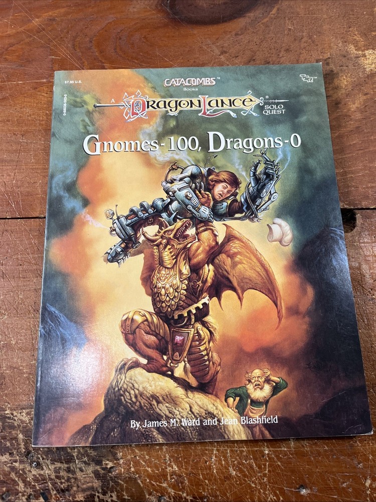 TSR Dragonlance Gnomes-100, Dragons-0 VG