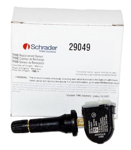 Schrader TPMS 29049 Snap-In 314.9 MHz Sensor