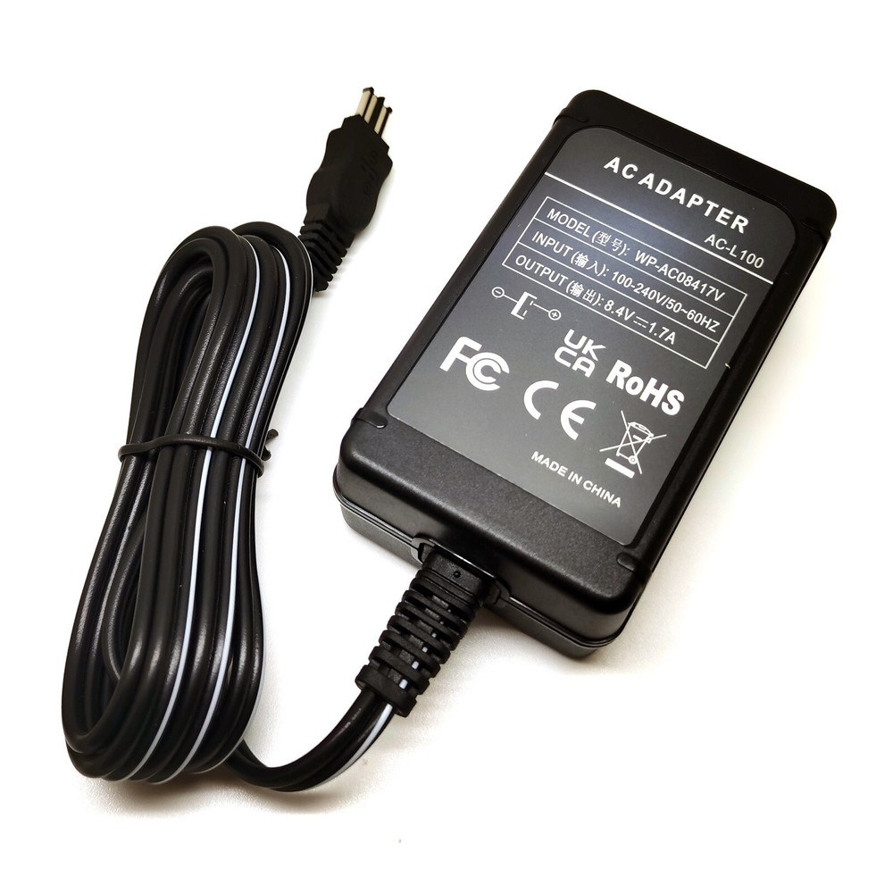 AC Adapter For Sony DCR-TRV828 E DCR-TRV830 E DCR-TRV840 E DCR-TRV900 E
