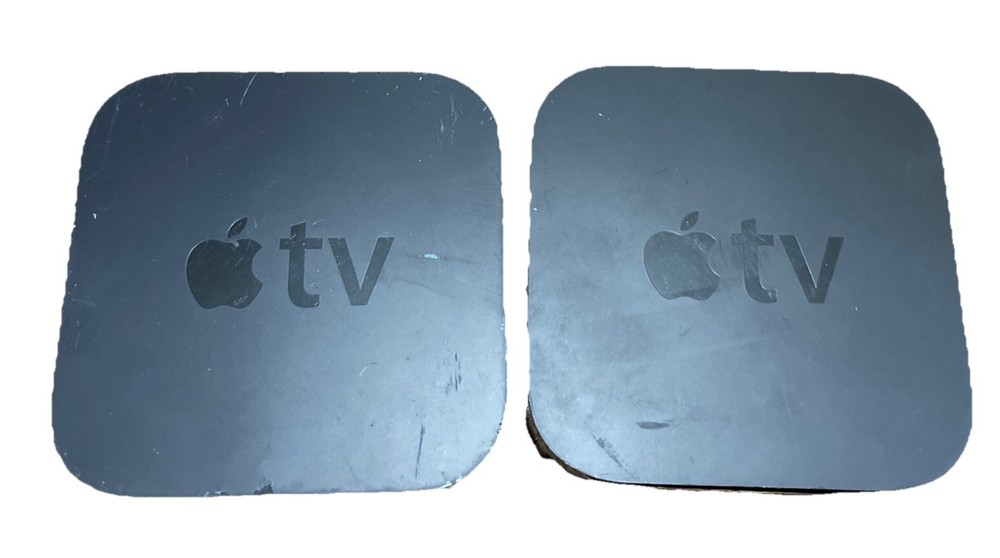 2 Apple TV Media Streamers  - No Remote Or Cords Untested