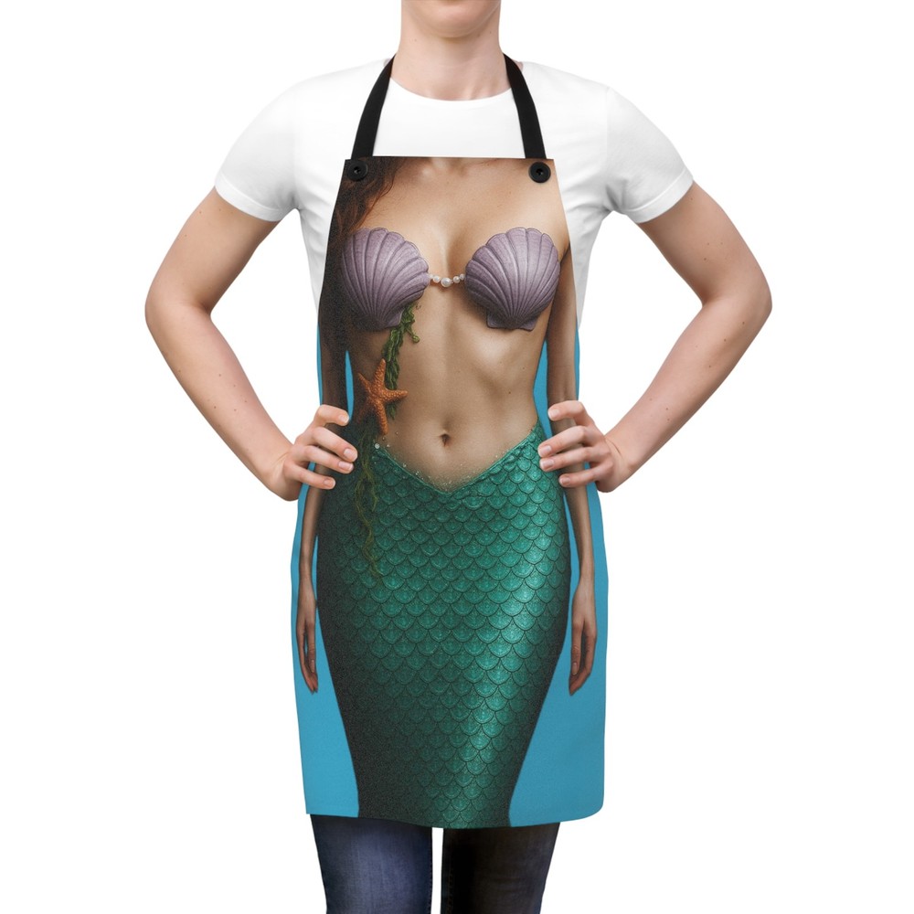 Realistic Mermaid Apron