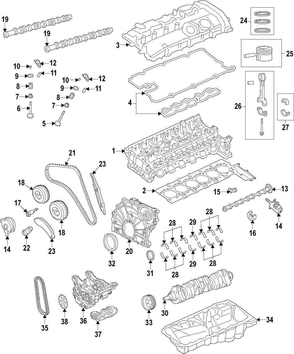 Genuine BMW Oil Pump 11418646454