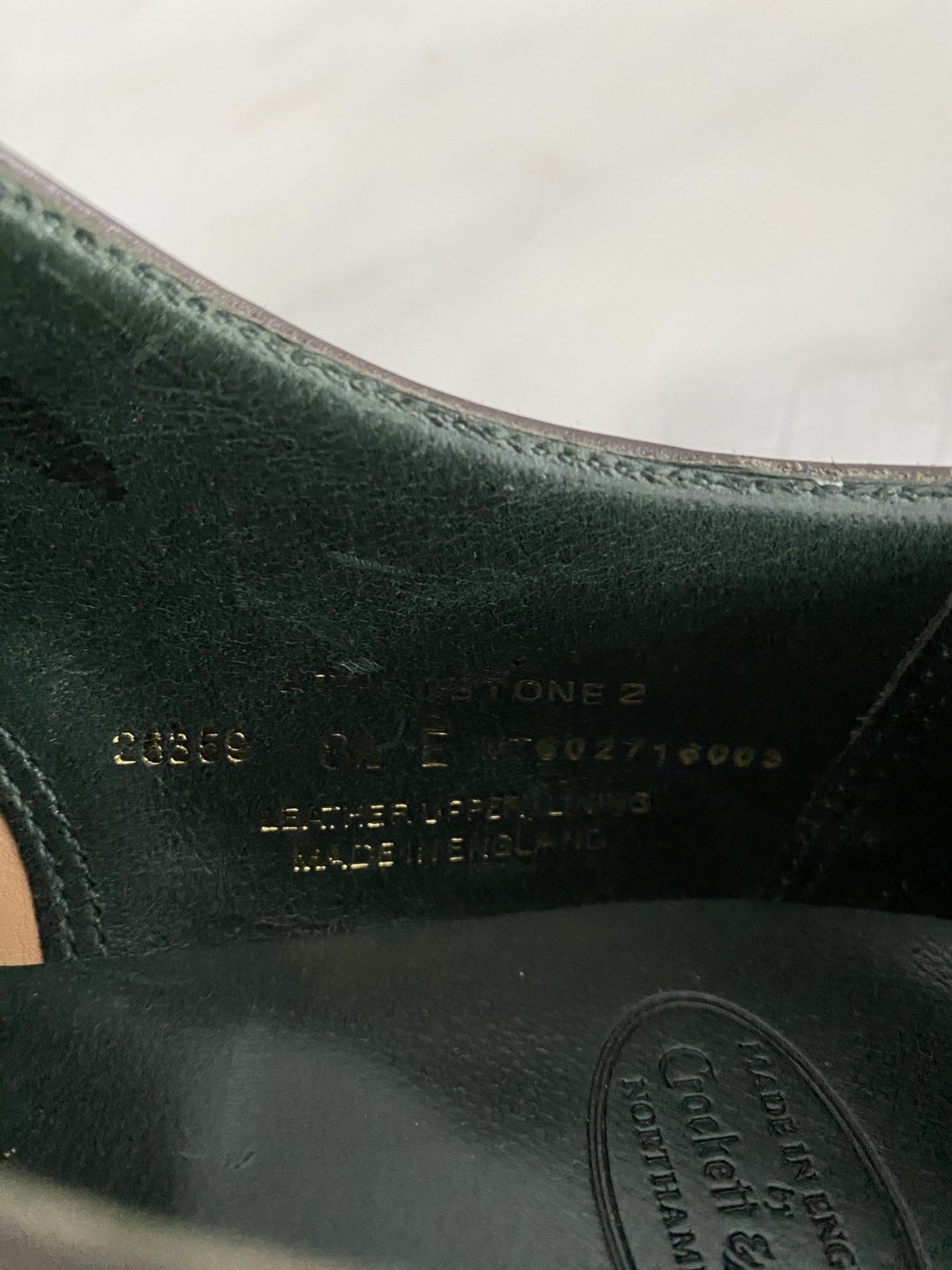 Crockett & Jones Atherstone 2 Oxford Brogue Made in England