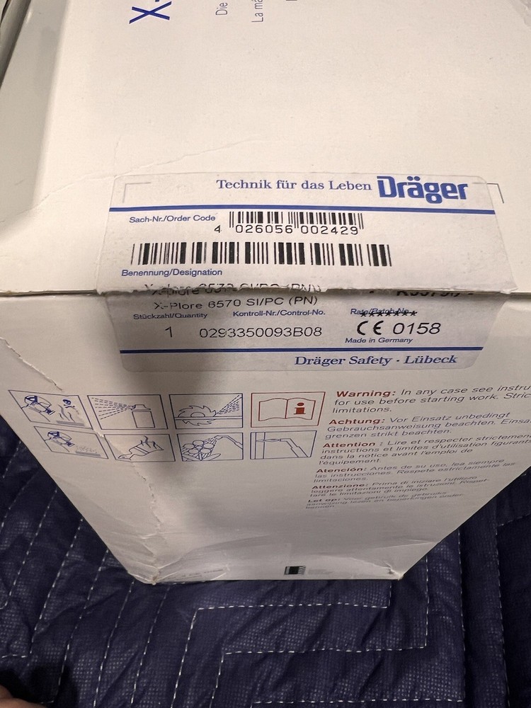 DRAGER X-PLORE 6570 FULL FACE MASK