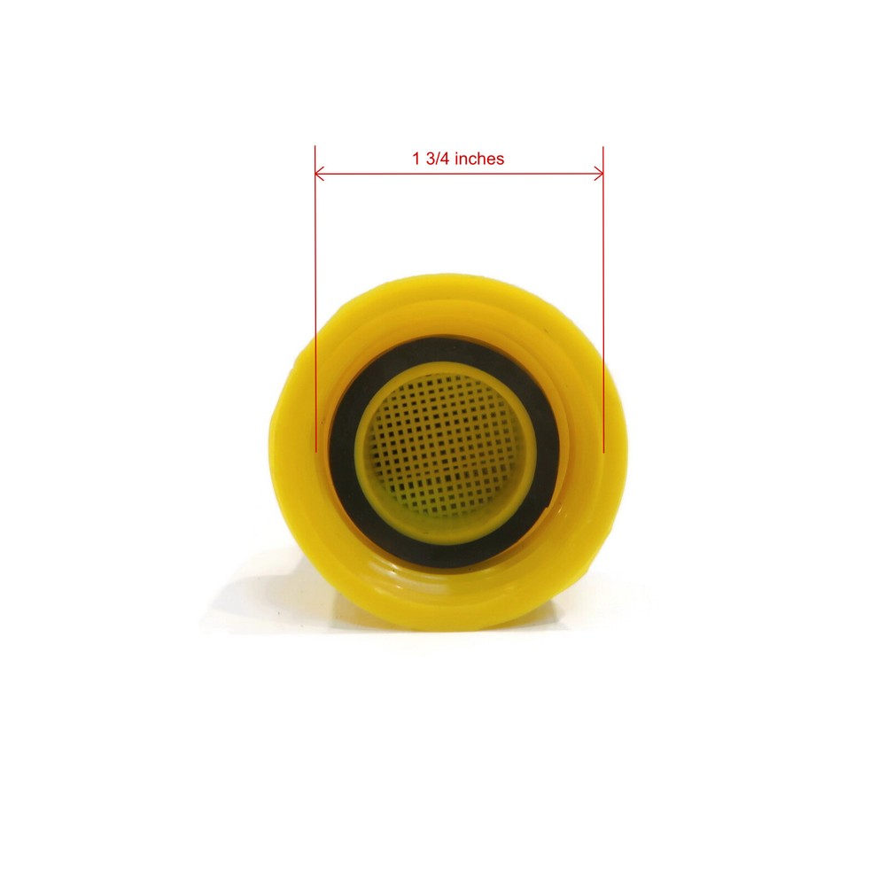 Universal Flexible Gas Can Spout Kit with Filter Screen & 1/2" Vent Plug Base