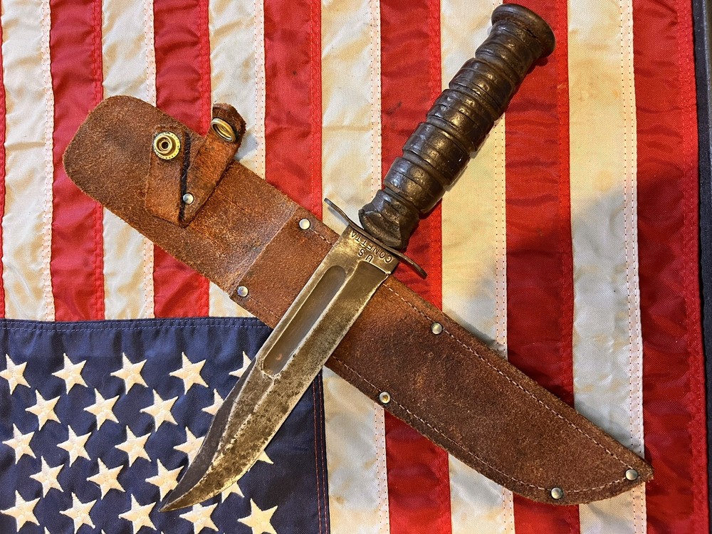 Us Military Fighting Combat Knife Made By Concetta