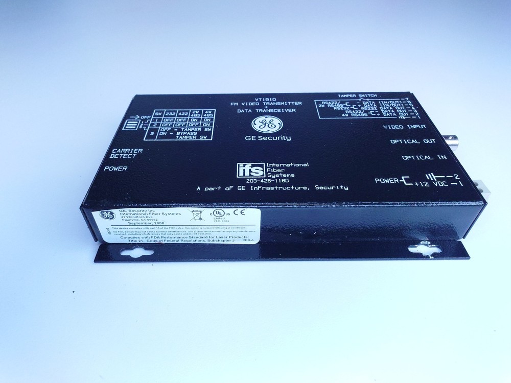 IFS VT1910 FM Video Receiver/Data Transceiver