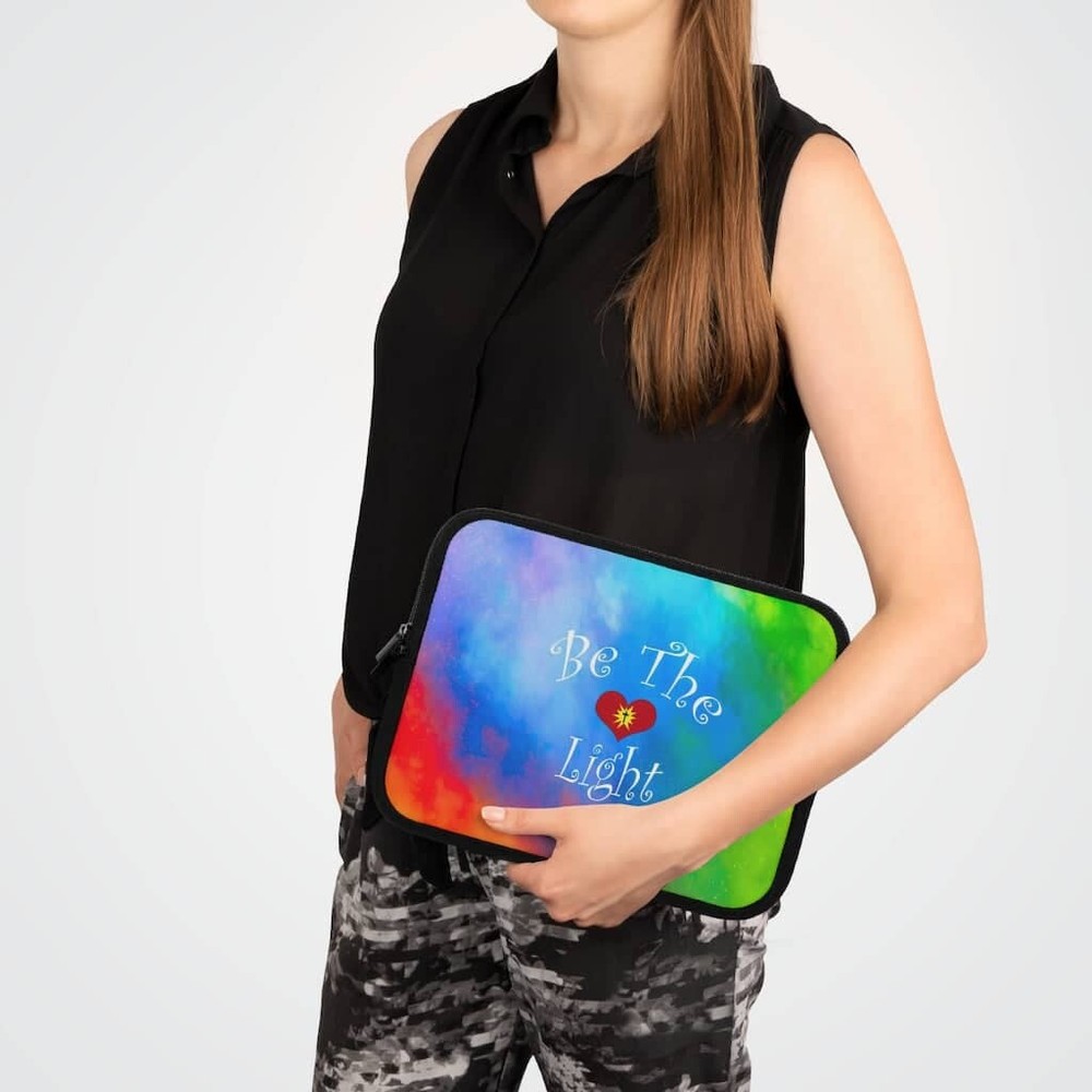 Laptop Sleeve "Be the Light" in 5 Sizes