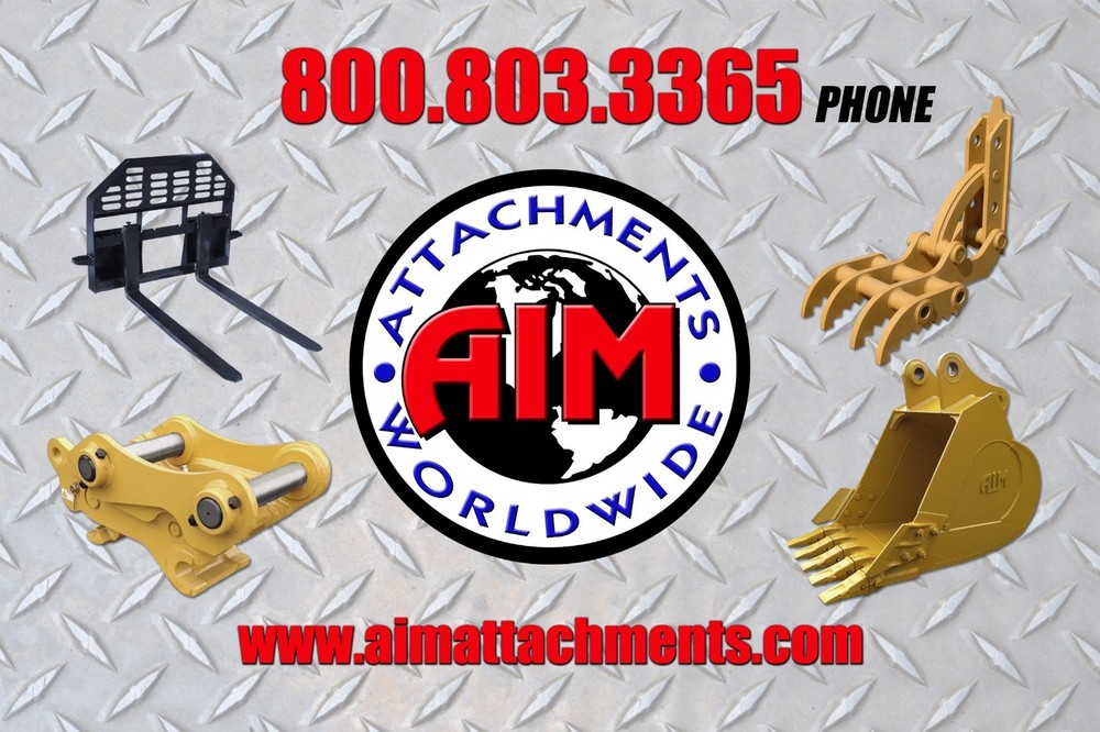New 8" x 20" Hydraulic Thumb for Mini-Excavators