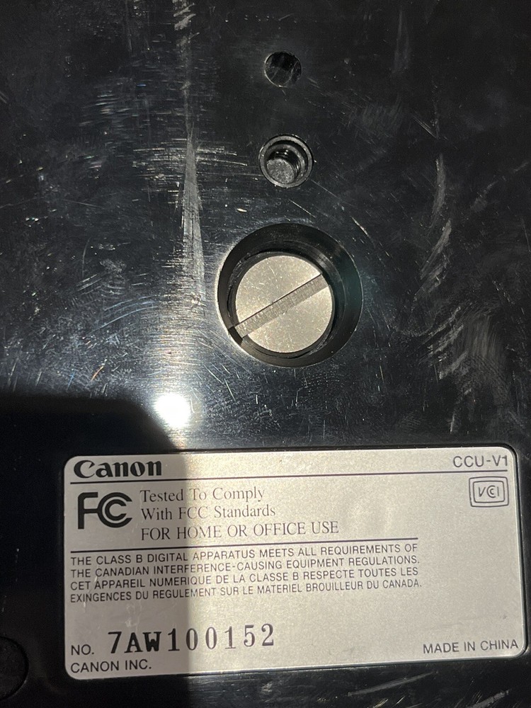 Canon Vc-c3 Communication Camera With CCU-v1