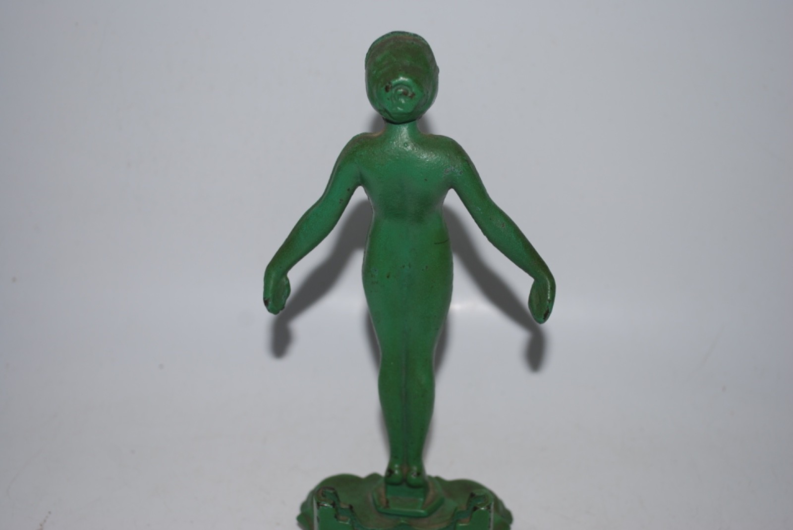Antique Frankart Style Art Deco Female Figural Nude Lamp Base Only