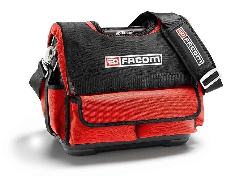 Facom Tools New Bright Red Work Tote Bag Storage ToolBag Like a Toolbox