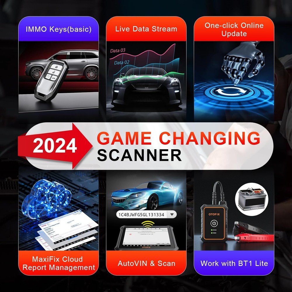 2025 OTOFIX D1 Lite Car Bidirectional Scanner Auto Full System Diagnostic Tool