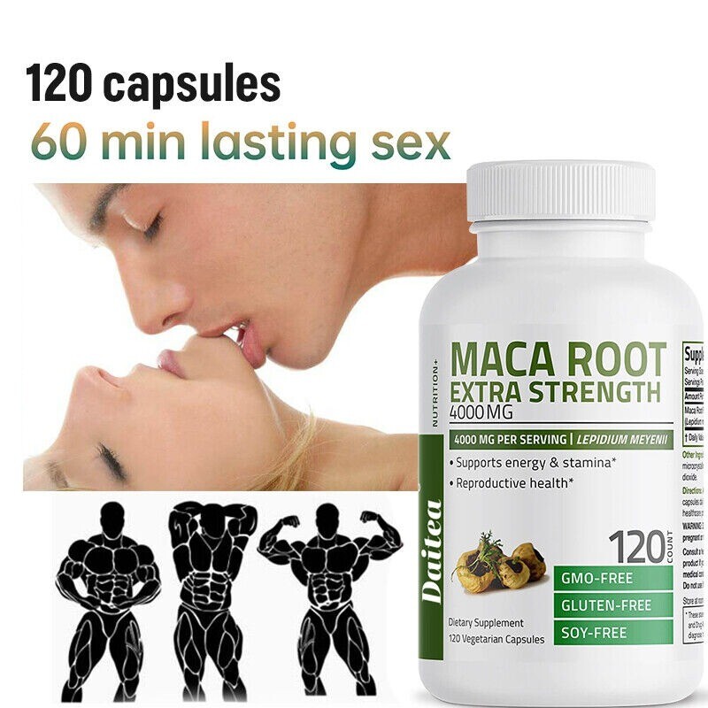 Maca Root - 4000 Mg Per Serving | Maca Root | Supports Energy and Stamina