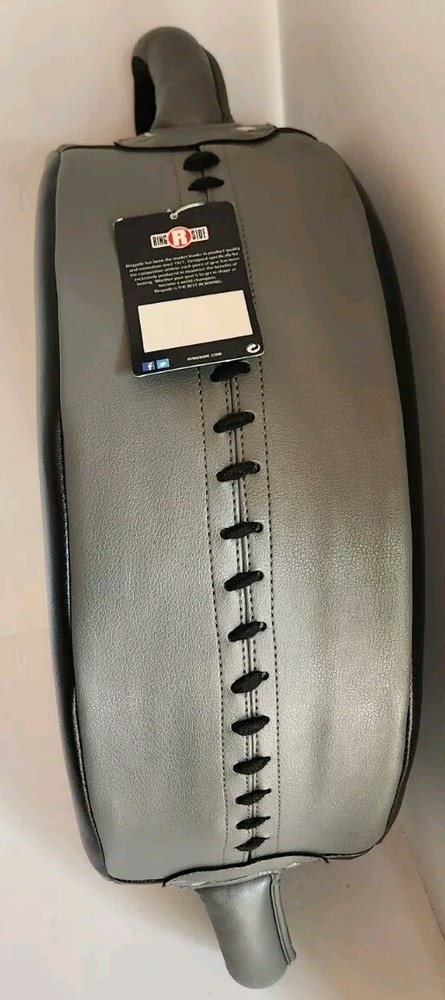16" Ringside Mini Punch Shield Black & Gray With Handles NWT