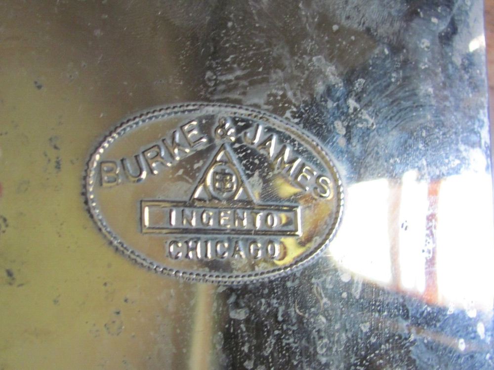 ANTIQUE BURKE & JAMES INGENTO PHOTO PROCESSING TANK