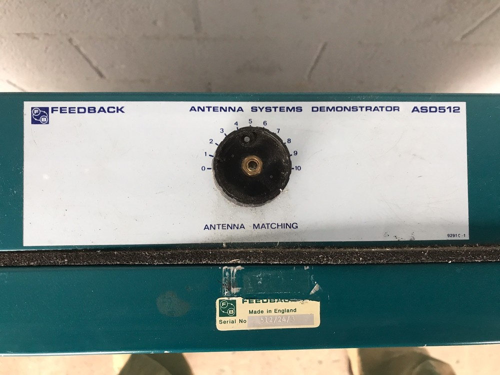 Feedback Antenna Systems Demonstrator ASD512 Trainer