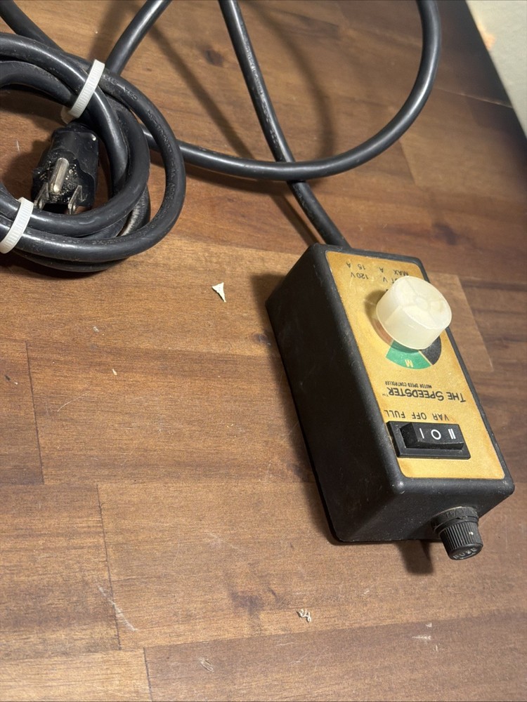 The Speedster Motor Speed Controller - Fan Control Wizard (see Pictures)