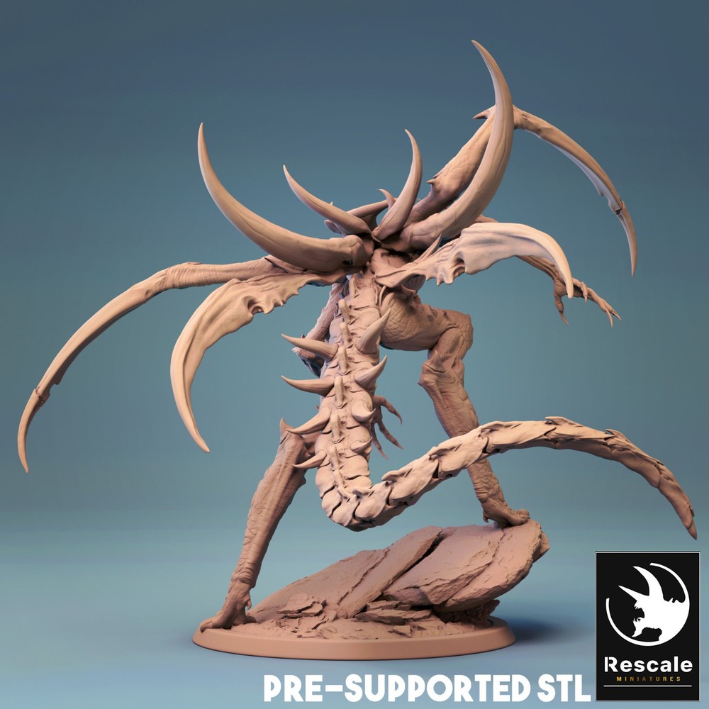 Grimdark Miniature Tormentor Matriarch wargaming 75mm base