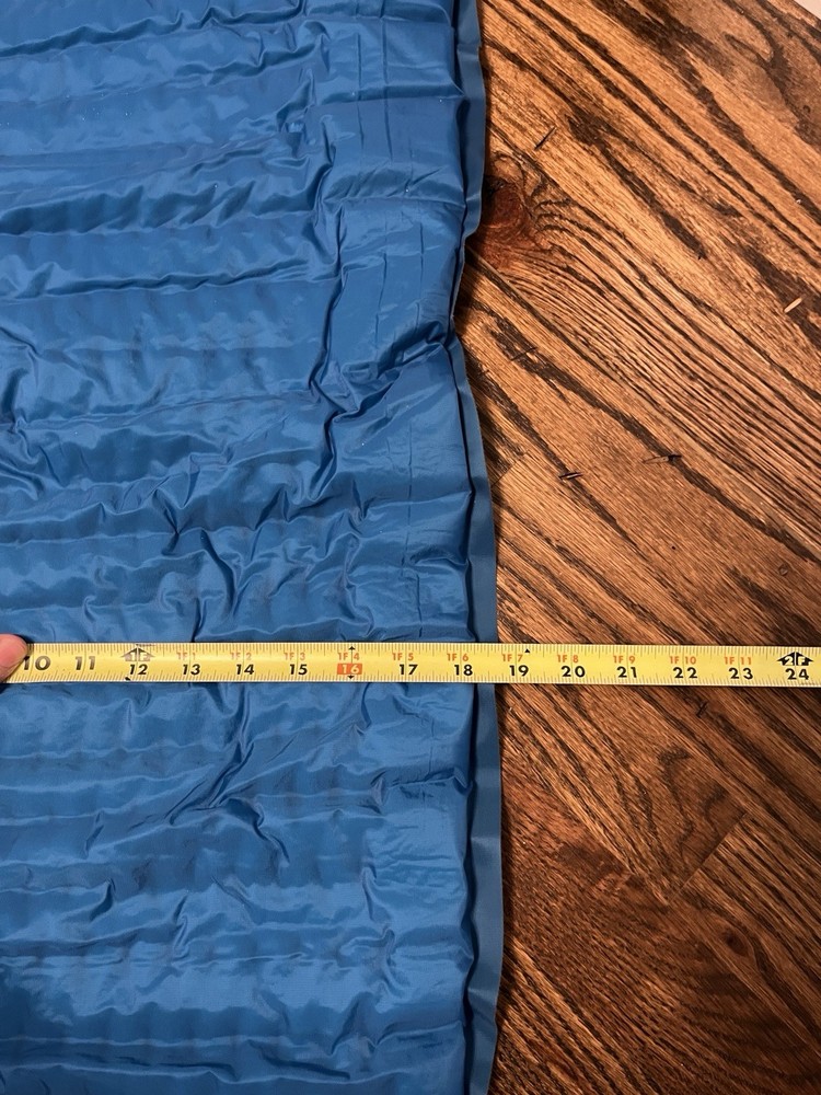 Stoic LTWT Sleeping Pad - Regular Blue Self Inflating 23oz 1.5” Thick