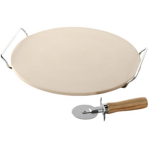 Nordic Ware 01470 Pizza Stone Set With Cutter