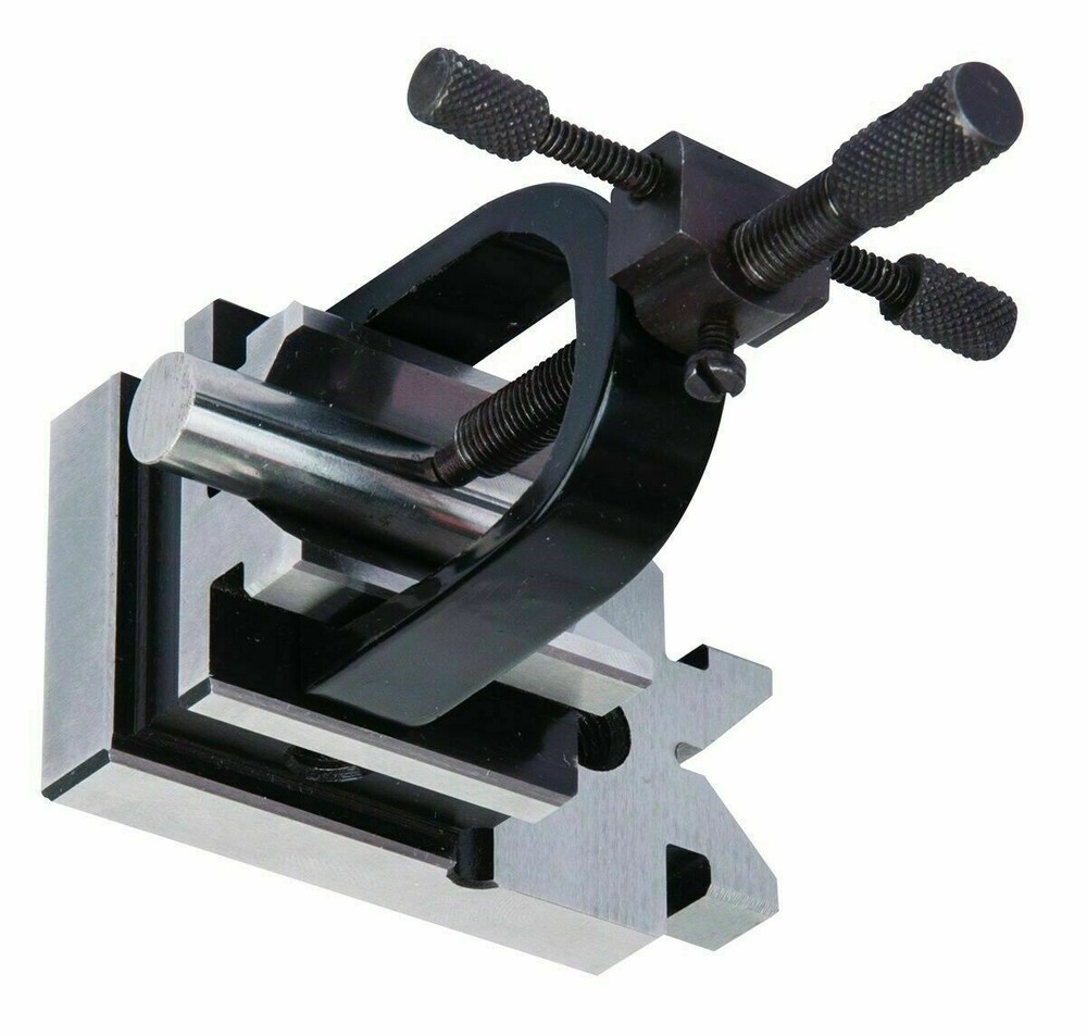 All angle V-block & clamp, Toolmakers' V-block & clamp--New Bluefox