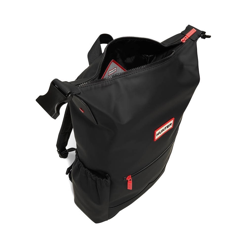 New Hunter Top Click Backpack In Smooth Black