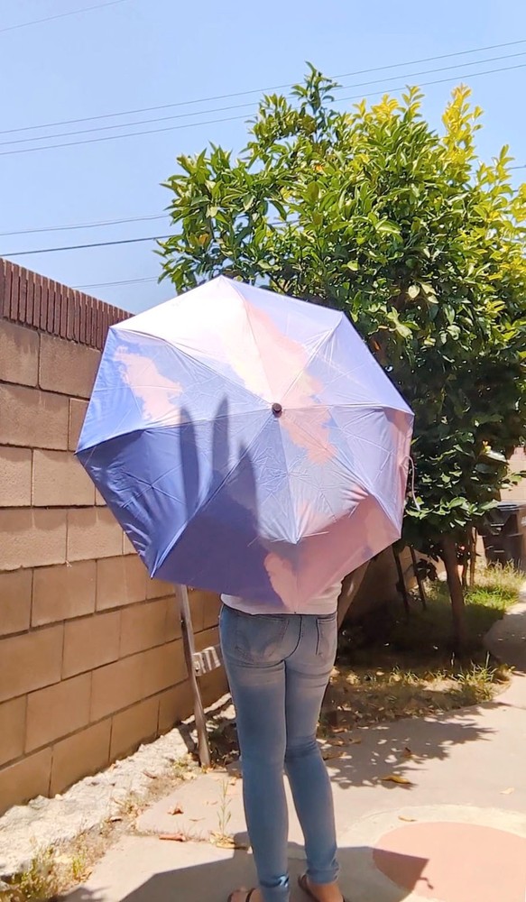 Rendering Compact Umbrella, Lightweight for Rain or Sun