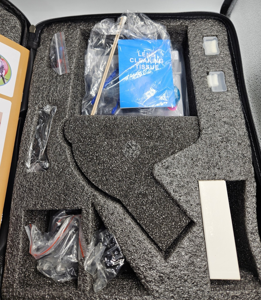 HSL 40X-2000X Microscope for Kids, Monocular Microscope Set + Handbag - NEW