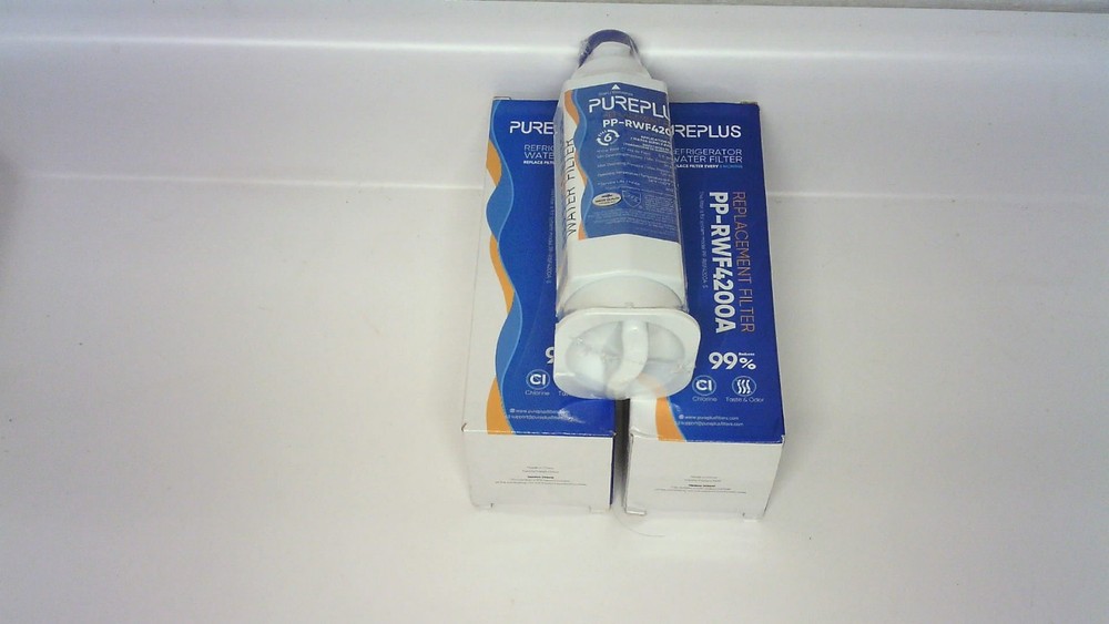3 Pack PurePlus PP-RWF4200A Replacement Refrigerator Water Filter