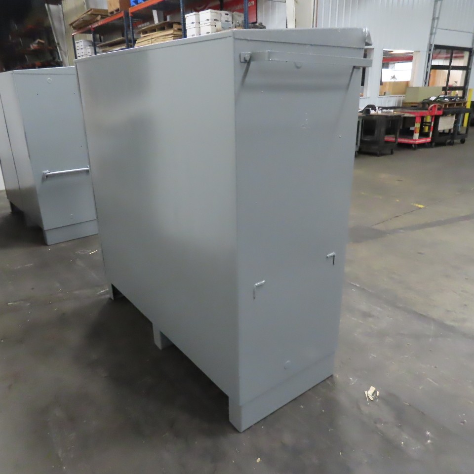 Durham 60" x 24" x 60" Steel Job Site Industrial Storage Cabinet 3 Fixed Shelf