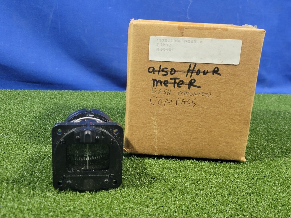 Mitchell Aircraft Products 2" Dash Mounted Compass