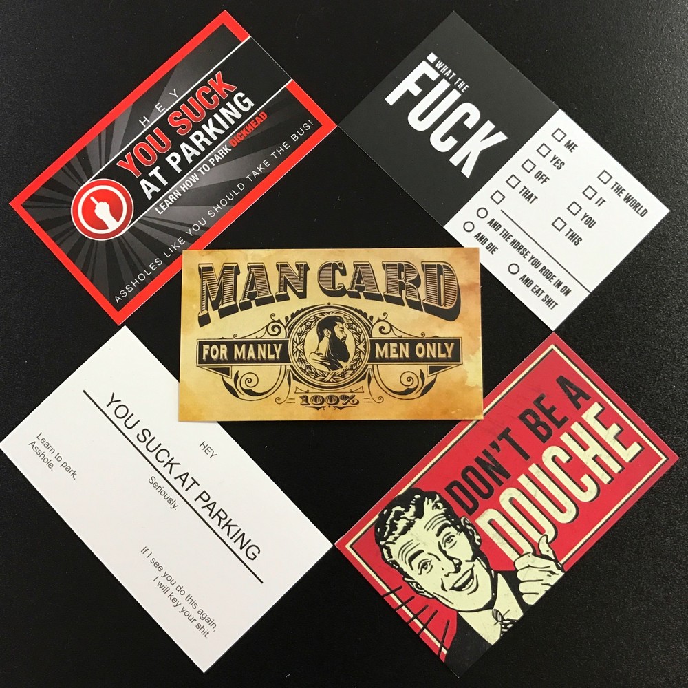Variety pack funny business Cards (10 pack)