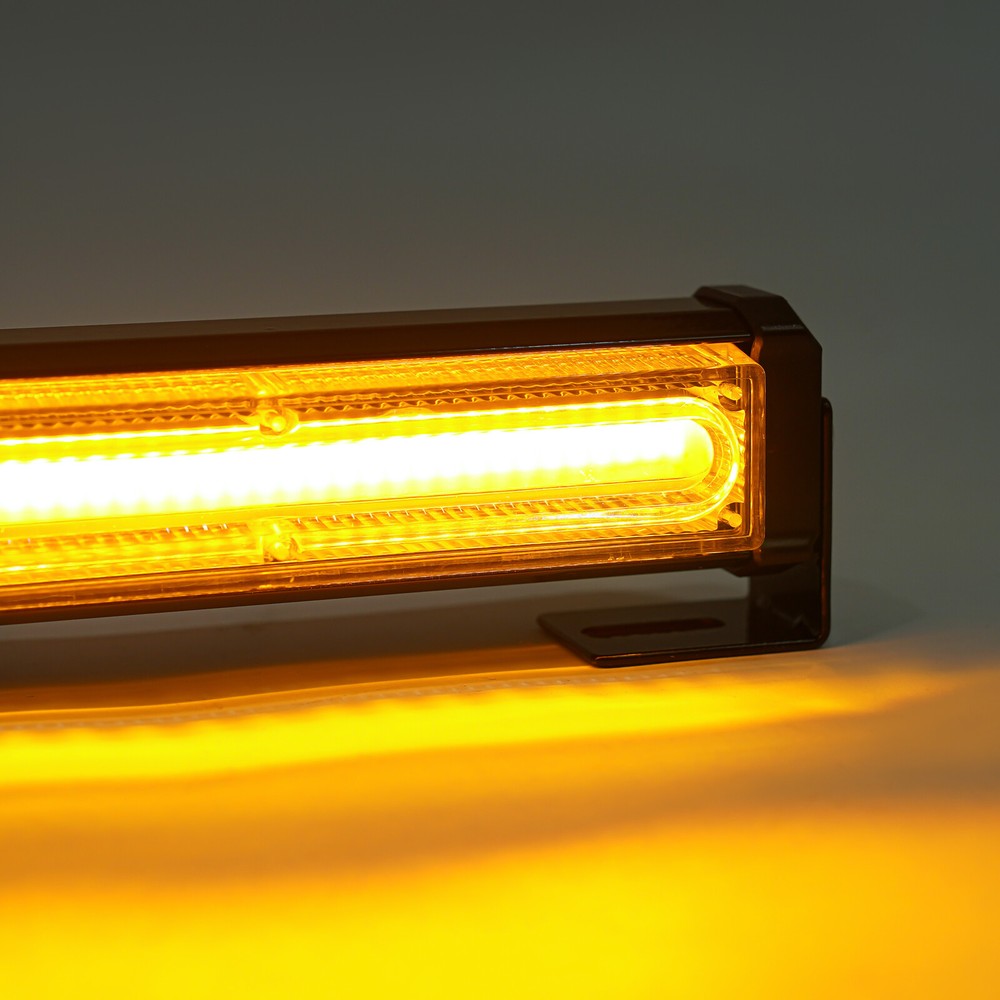 Traffic Advisor Emergency Warning Light Bar LED Strobe Light Bar Amber White 47"