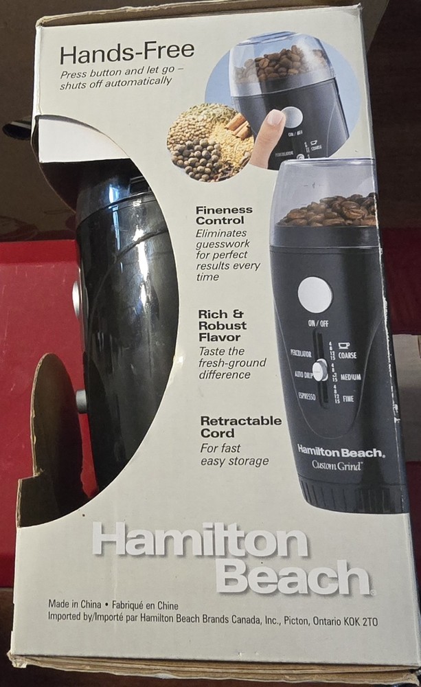 Hamilton Beach Custom Grind 15 Cup Coffee Grinder 80344