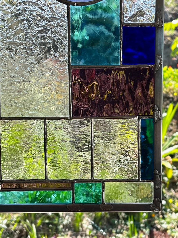 stained glass panel window