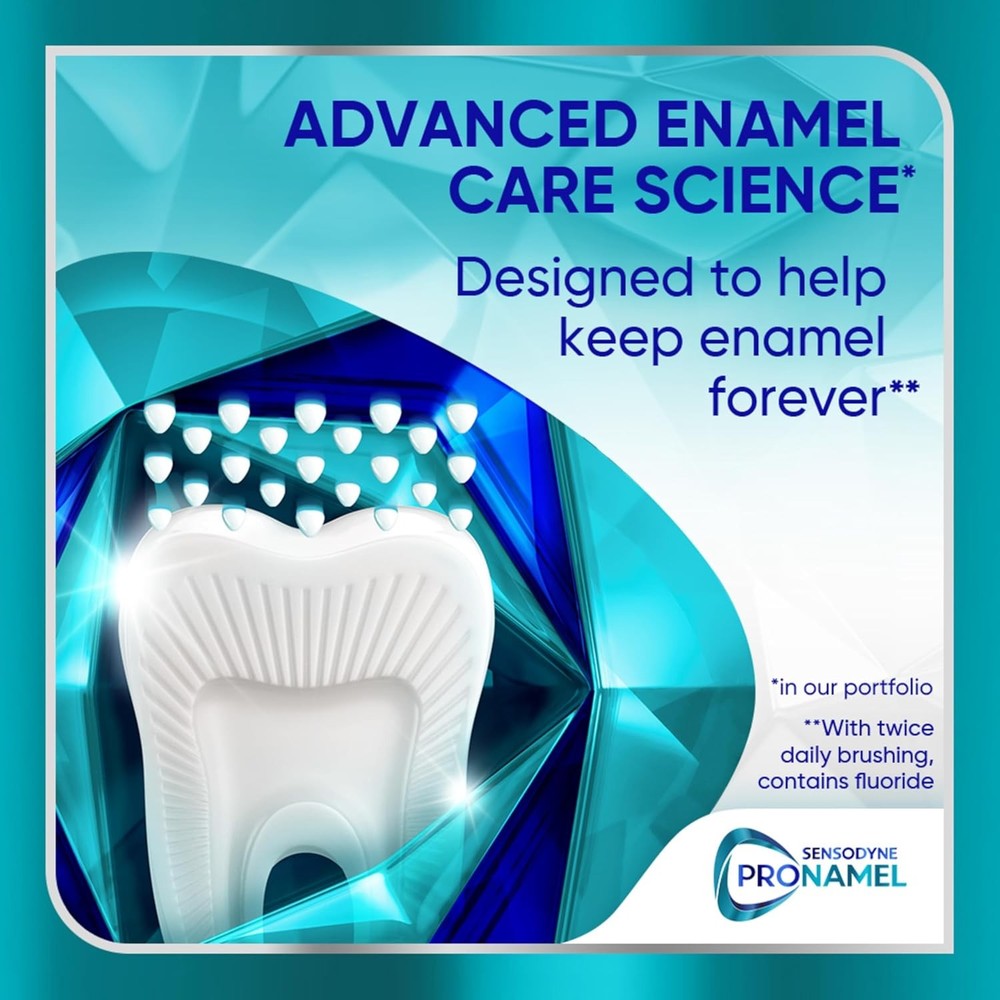 Enamel Strengthening Toothpaste Whitening Sensitive Teeth 3 Pack