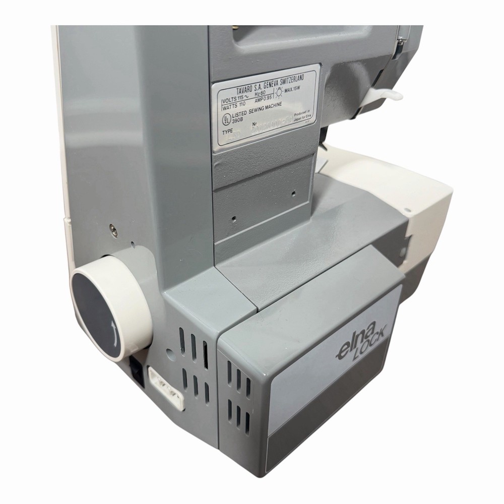 Elna Lock Pro 5 Model L-5D 5 Spool Serger Japan With Extra New Overlock Thread