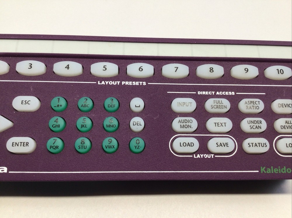 Miranda Kaleido-RCP Remote Control Panel Controller for Kaleido K2