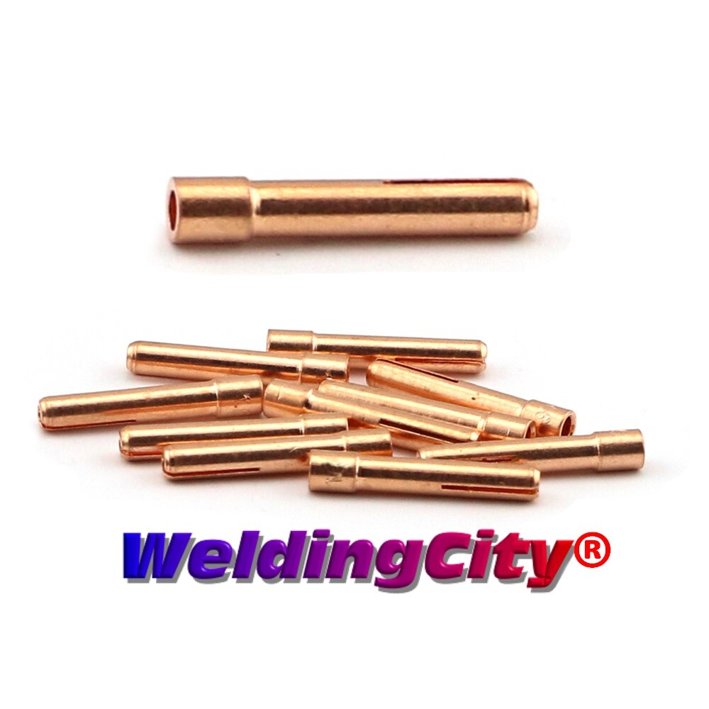 WeldingCity® 10-pk Collet 13N24 (1/8") for TIG Welding Torch 9/20/25 | US Seller