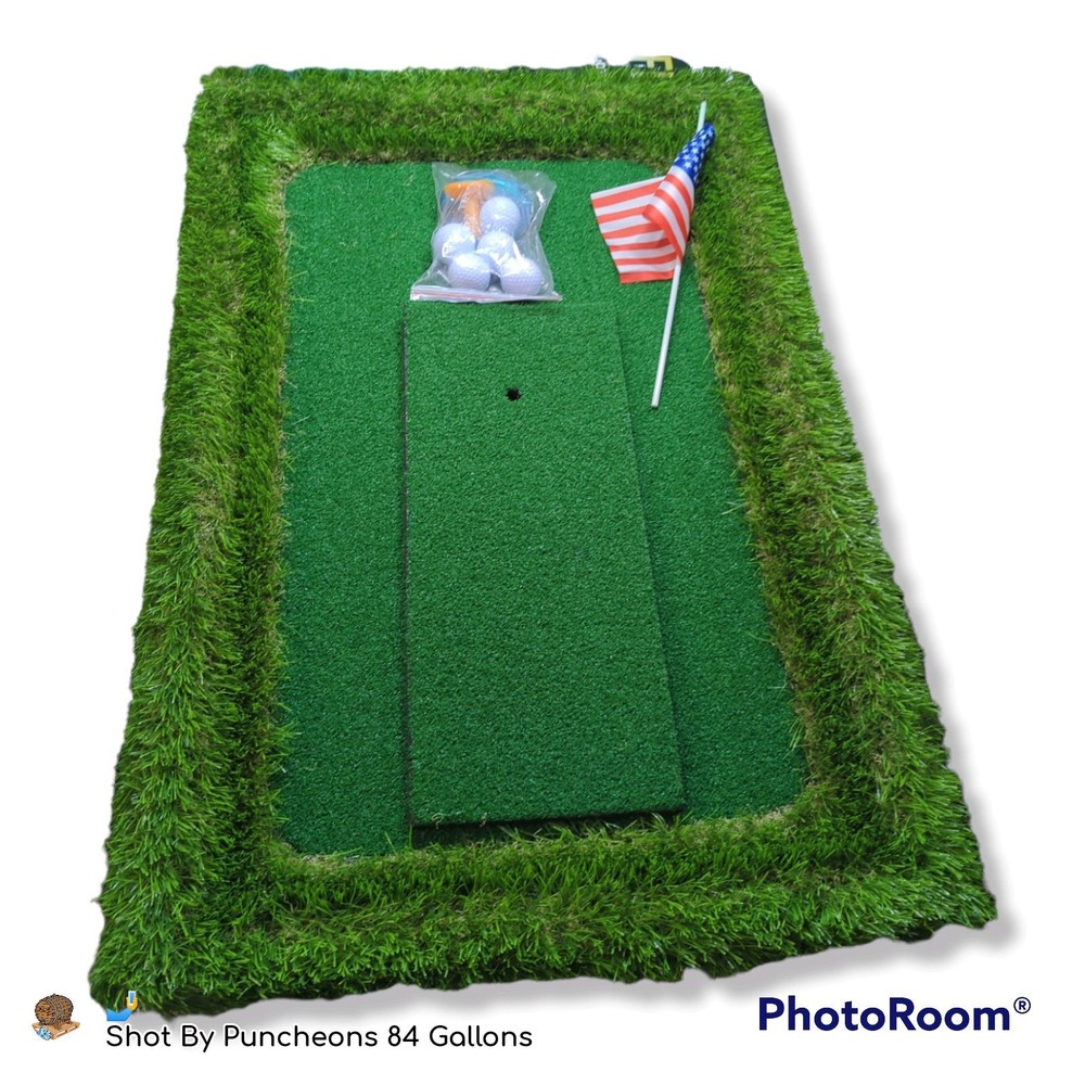 PLBBJH Floating Golf Green for Pool and Chipping