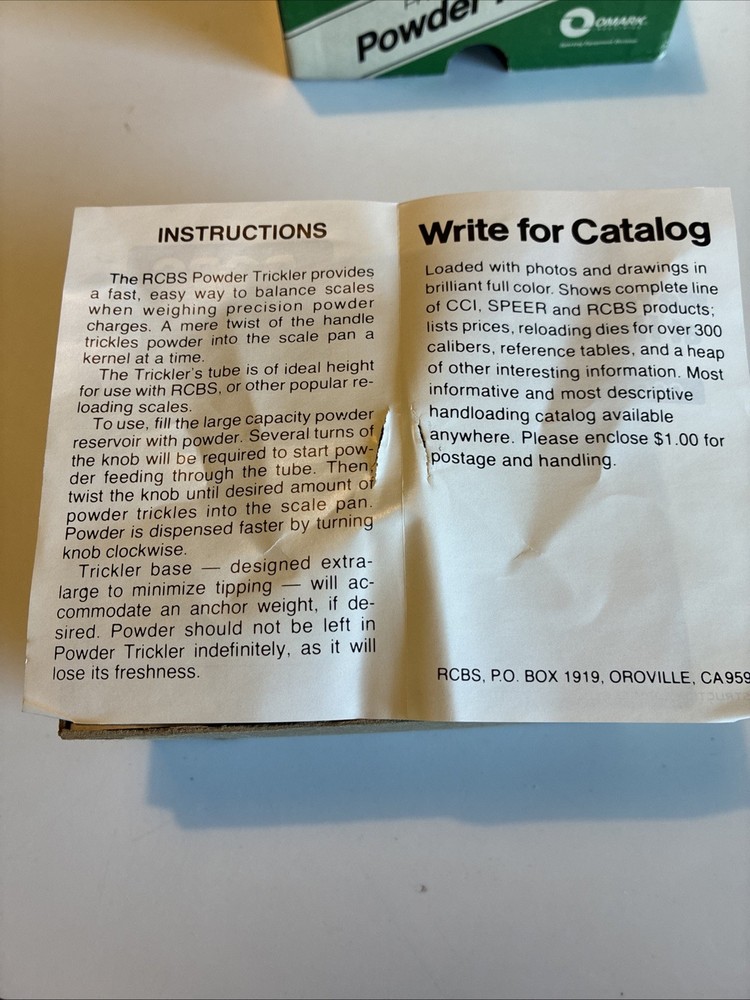 RCBS Powder Trickler