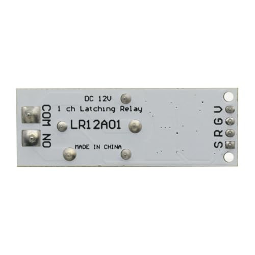 1 PCS DC 12V 10A Magnetic Latching Relay Module Zero Power Hold Switch