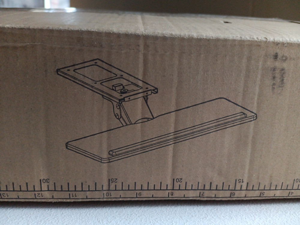 ErGear Keyboard Tray Black