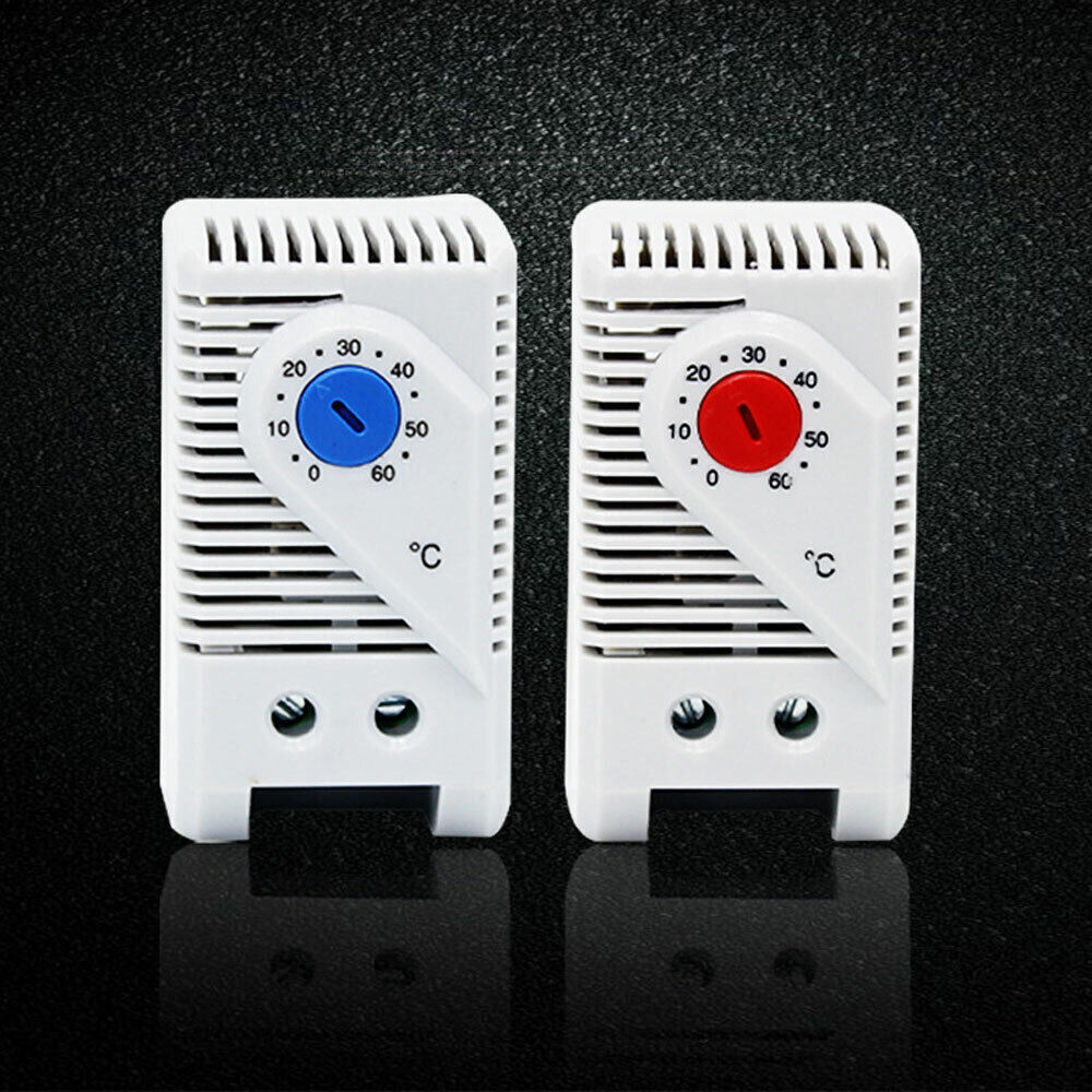 0-60℃ Adjustable Compact Mechanical Thermostat Temperature Controller Switch New