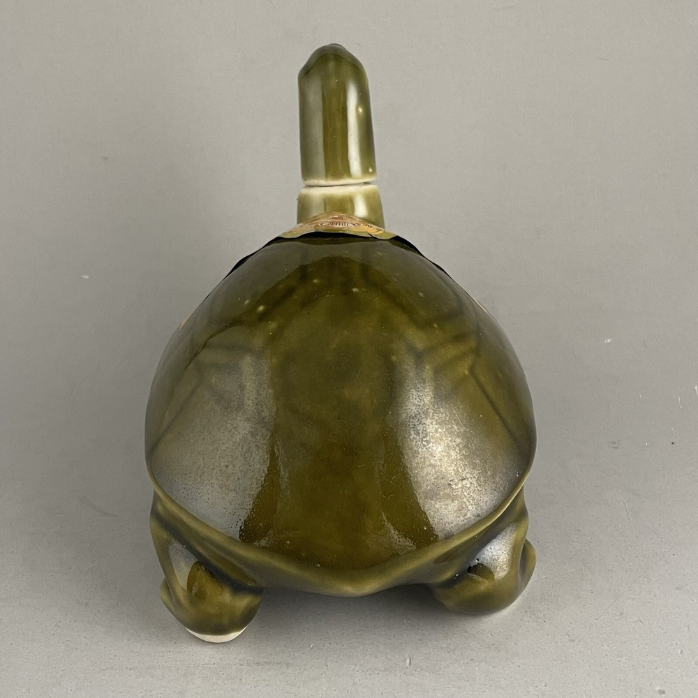 Chinese Ceramic Turtle Wine Bottle Decanter Dukang Winery EMPTY