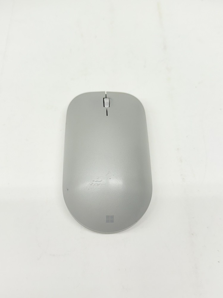 Microsoft Surface Mobile Mouse Silver Optical Wireless Bluetooth Seamless