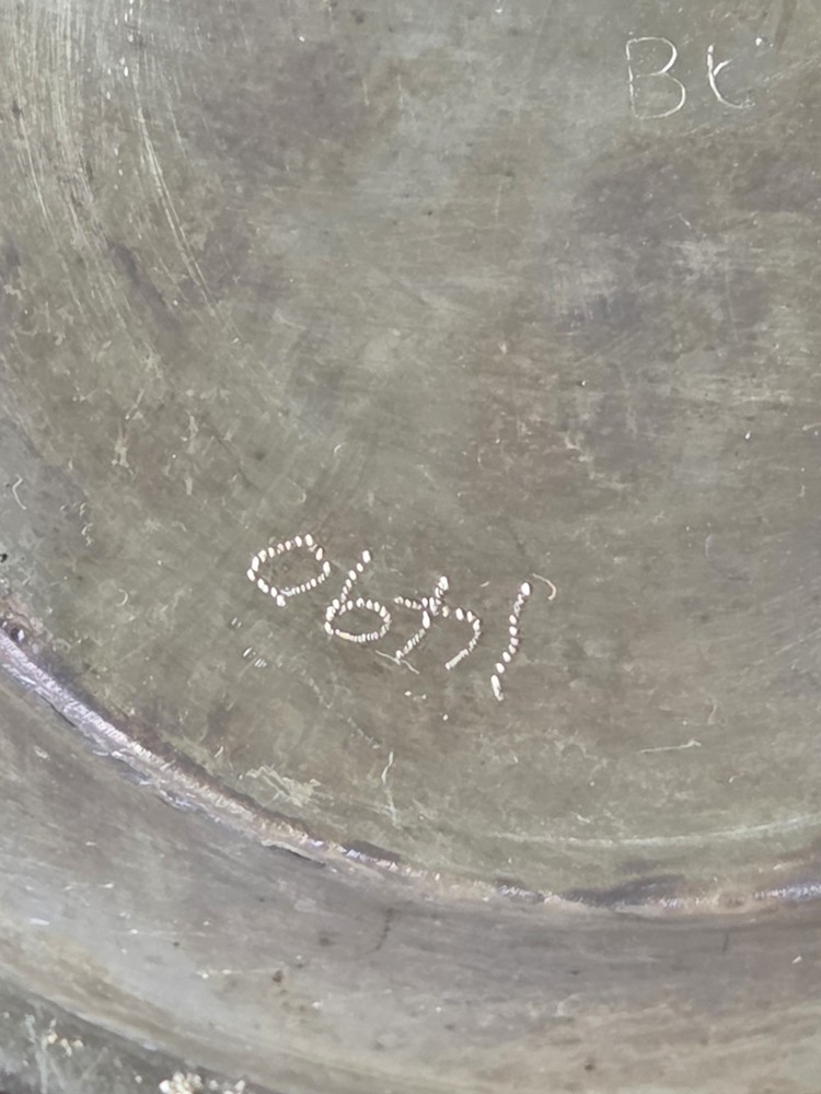 Vintage William Rogers Teapot Scrollwork Silver-plate Handle Lid