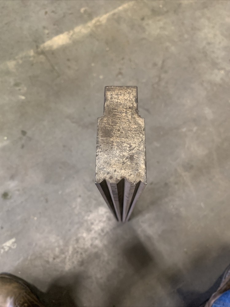 29-7/8” Bottom Die Used Press Brake Tooling